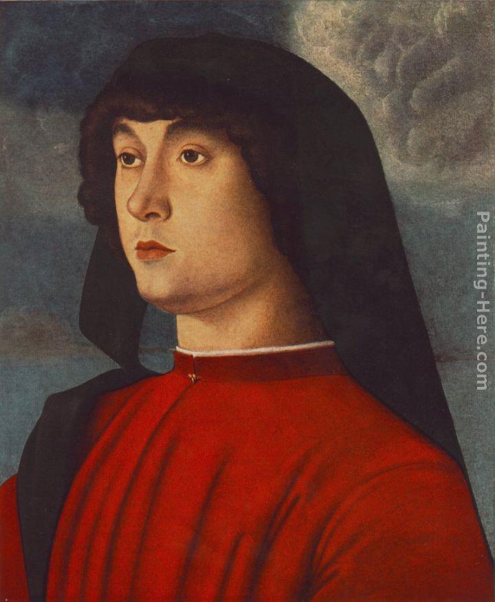 Giovanni Bellini Portrait of a Young Man in Red